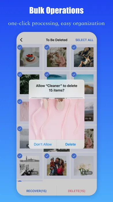 ภาพหน้าจอของ Cleaner - Photo Manager
