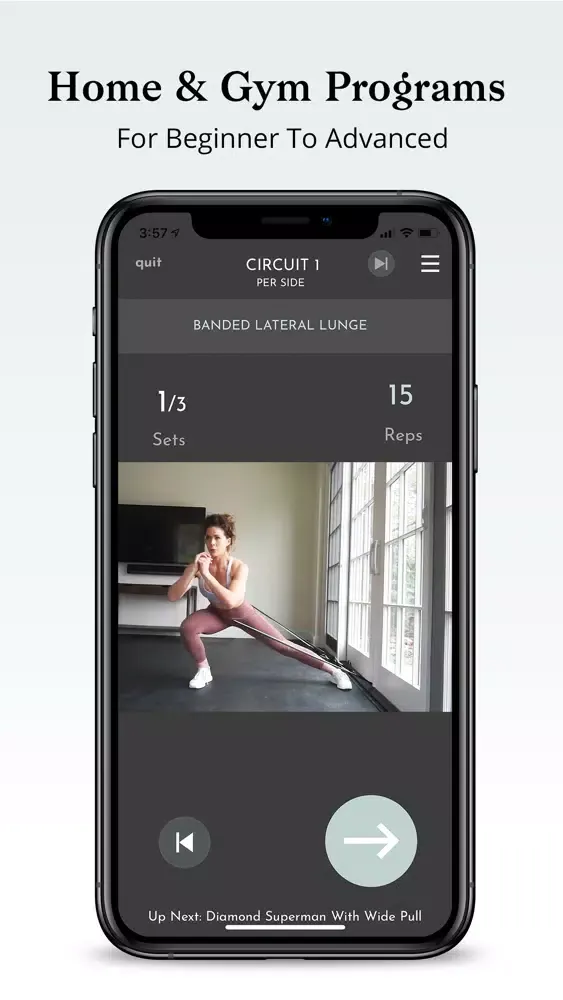 Capturas de pantalla de ConqHERfit by Sami B