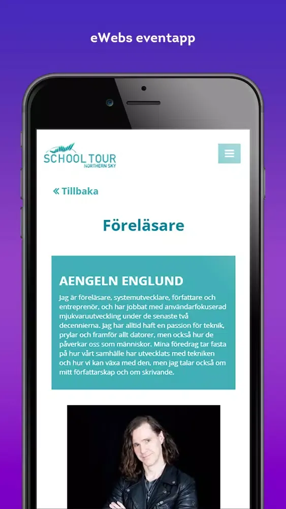 eWebs event Screenshots