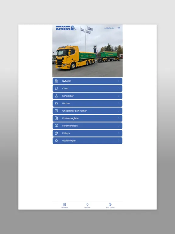 Kentas Last och Schakt AB iPad  سکرین شاٹس