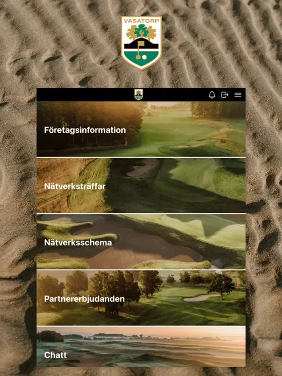 Vasatorps Golfklubb iPad  स्क्रीनशॉट