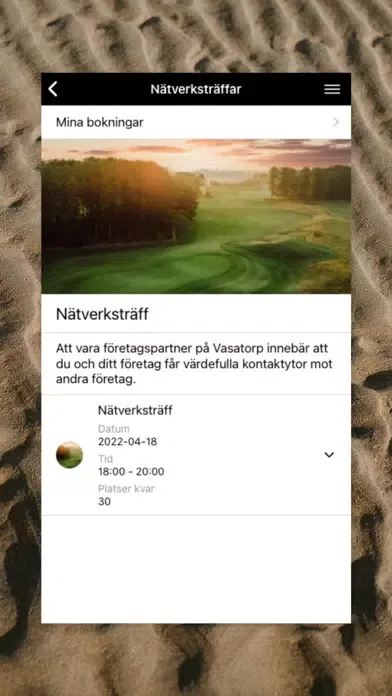 Vasatorps Golfklubb स्क्रीनशॉट