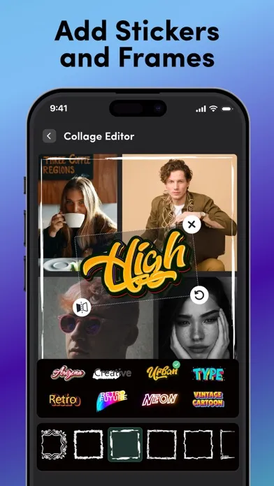 Ảnh chụp màn hình của Picture Colla⁢g⁢e Aр⁢р