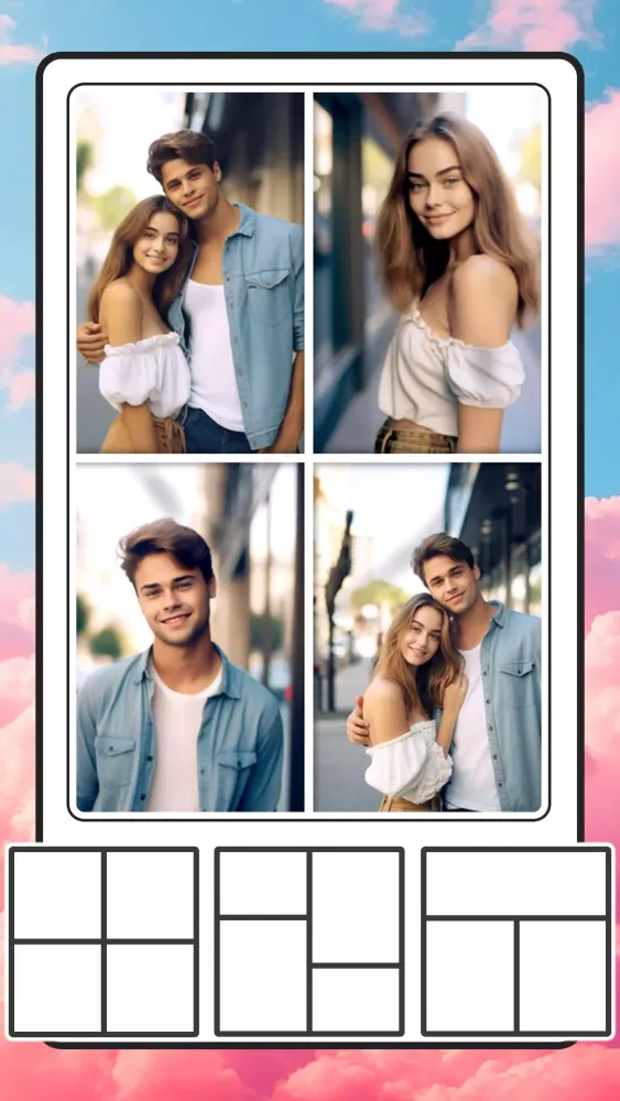 Photo frame app, collage maker Screenshots