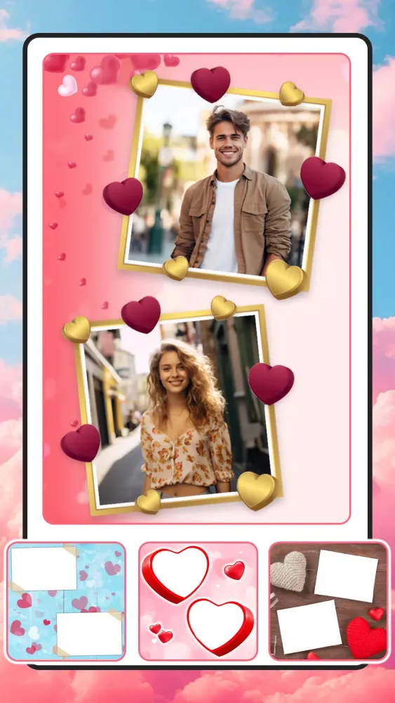 Photo frame app, collage maker Screenshots
