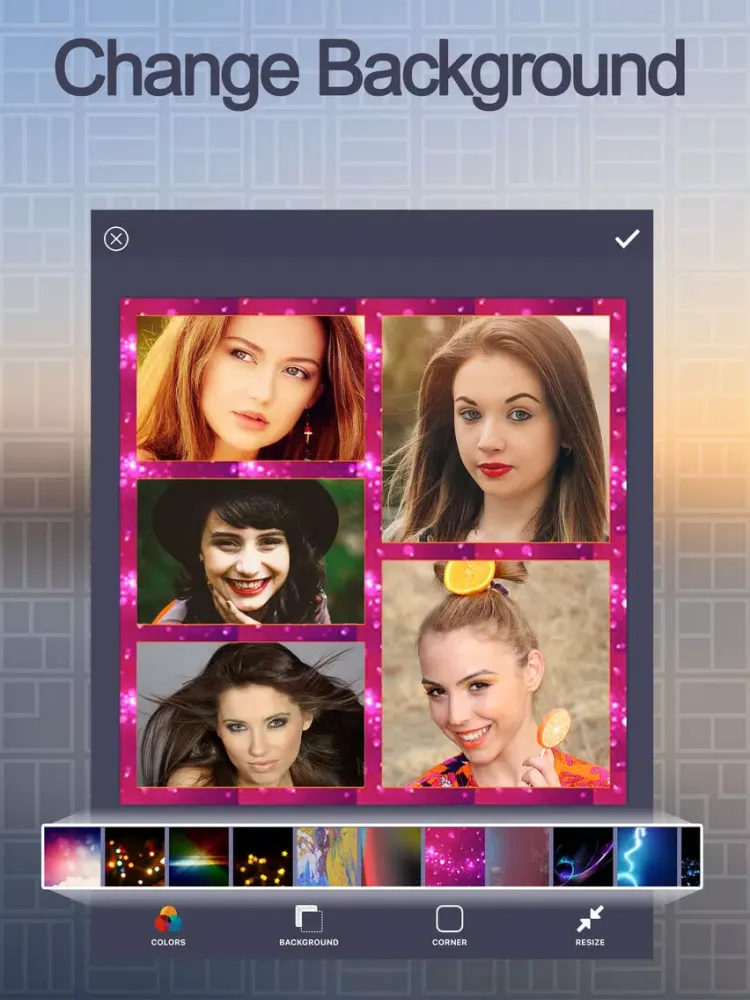 Photo Collage - Photo Collage Maker & Picture Edit iPad  Screenshots