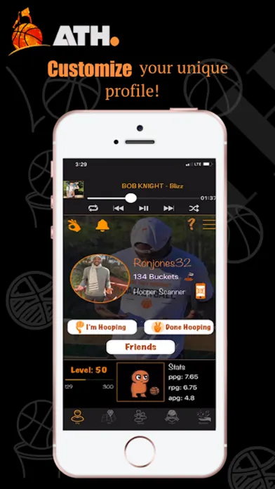 ATH - Pickup Basketball App স্ক্রিনশট