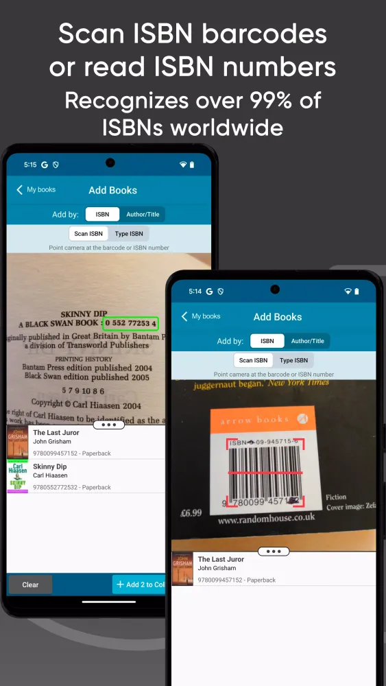 Tangkapan layar CLZ Books