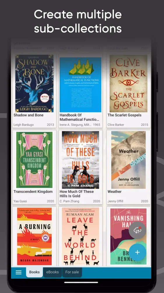 Tangkapan layar CLZ Books