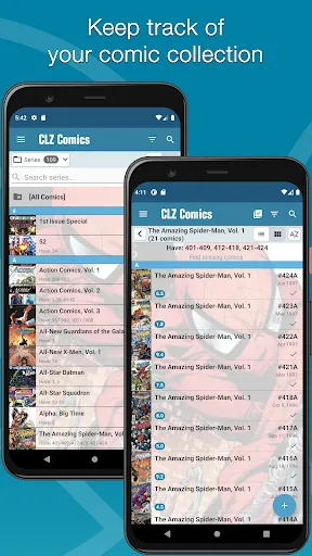 CLZ Comics - comic database Screenshots