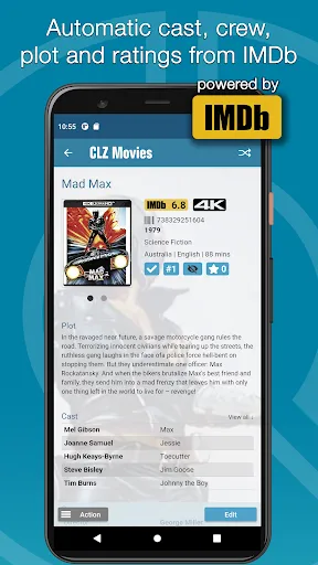 Capturas de pantalla de CLZ Movies - Movie Database