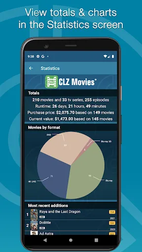 Capturas de pantalla de CLZ Movies - Movie Database