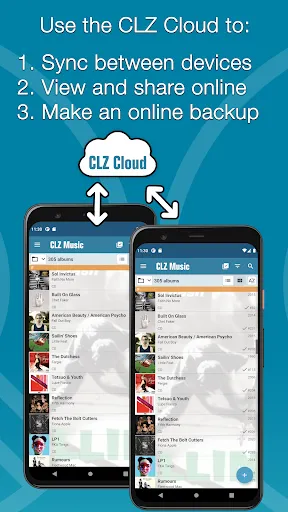 ภาพหน้าจอของ CLZ Music - CD/vinyl database