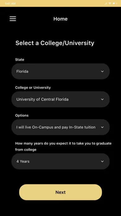 College Affordability Toolkit 스크린샷