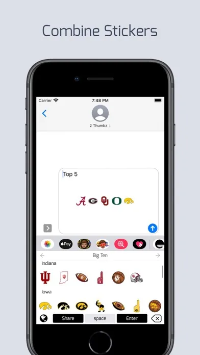 Ảnh chụp màn hình của College Emojis