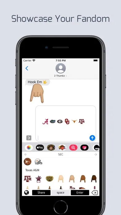 Ảnh chụp màn hình của College Emojis