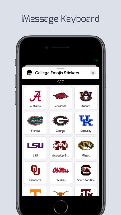 Ảnh chụp màn hình của College Emojis