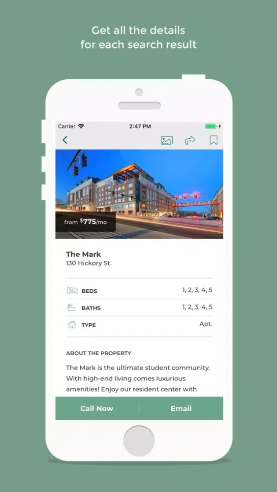 College House Student Rentals Ekran Görüntüleri