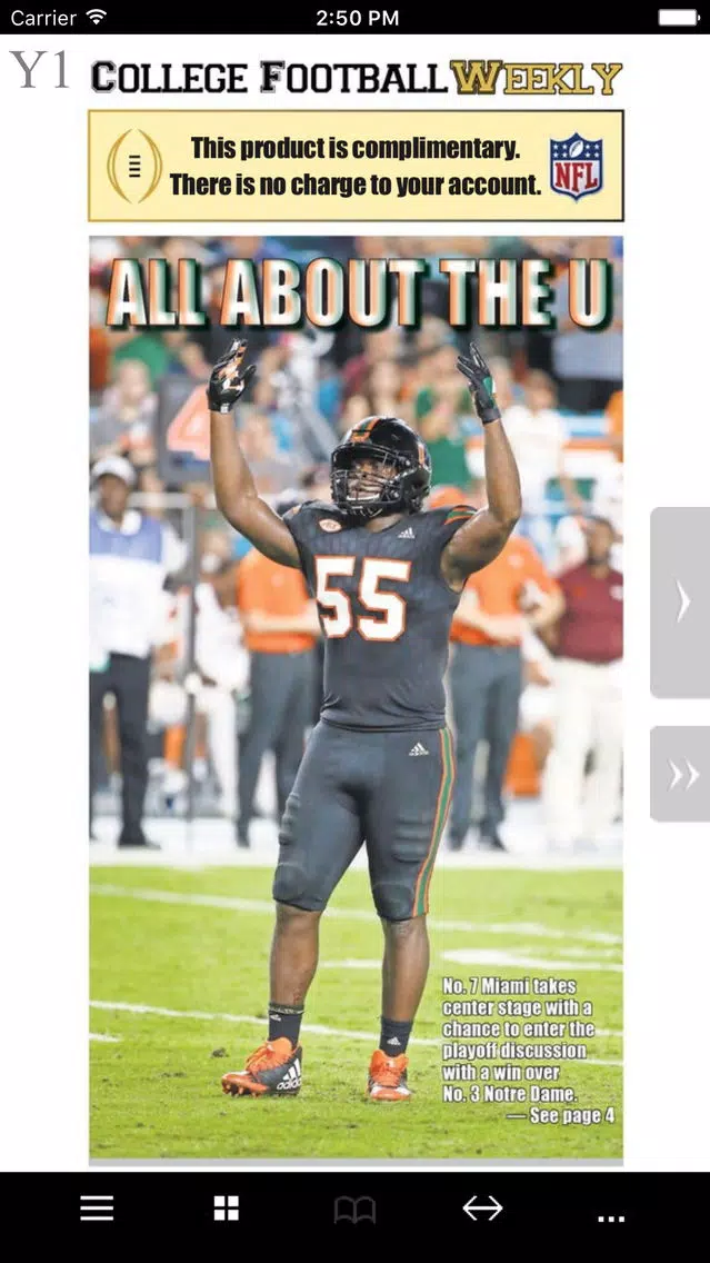 Screenshot di College & Pro Football Preview