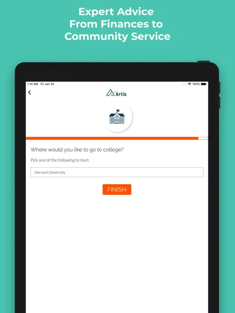 Artis: Get Into College Now iPad  স্ক্রিনশট