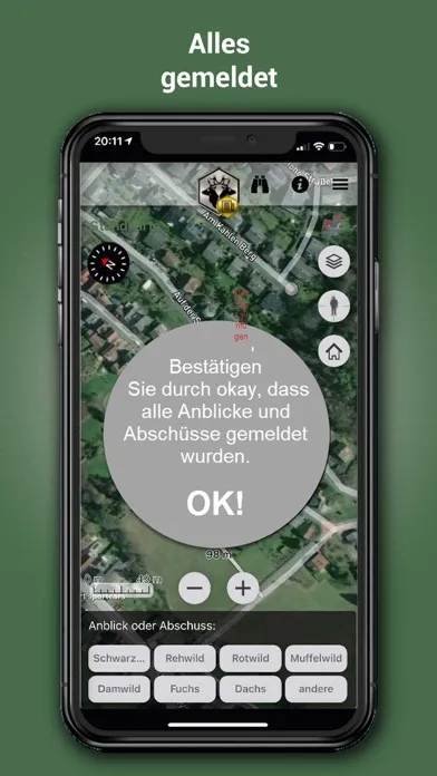 Captures d'écran de REVIERWELT: Standkarte