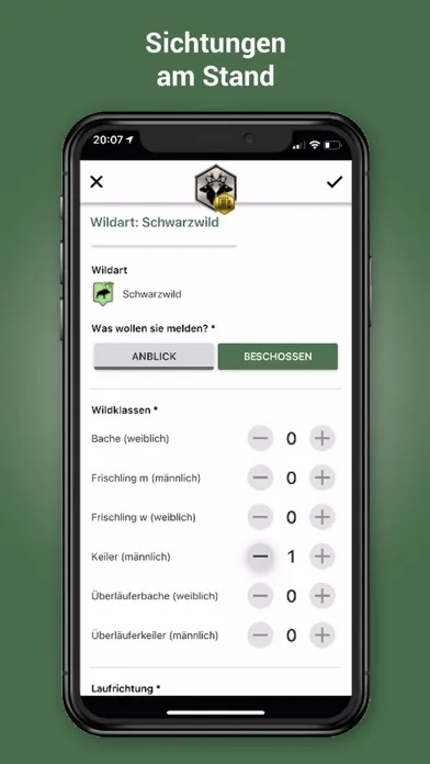 Captures d'écran de REVIERWELT: Standkarte