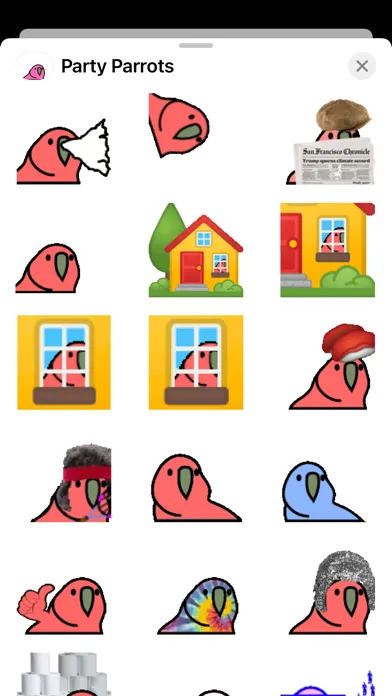 Party Parrots HD Ekran Görüntüleri