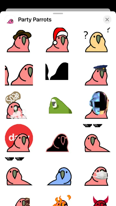 Party Parrots HD Ekran Görüntüleri