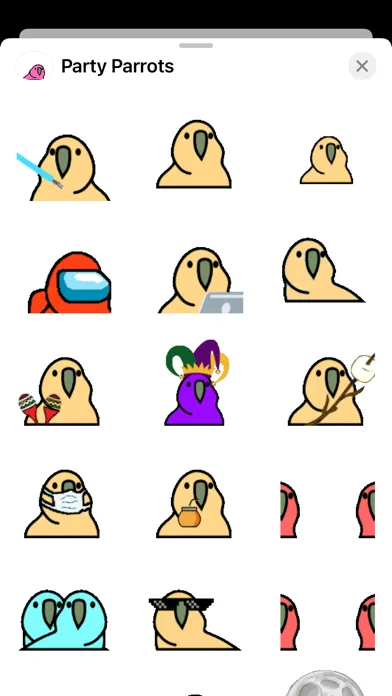 Party Parrots HD Ekran Görüntüleri