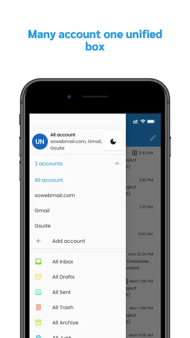 Webmail App 스크린샷