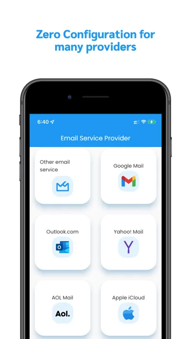 Webmail App 스크린샷