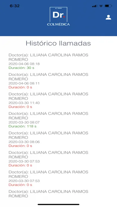 Screenshot di Dr Colmédica