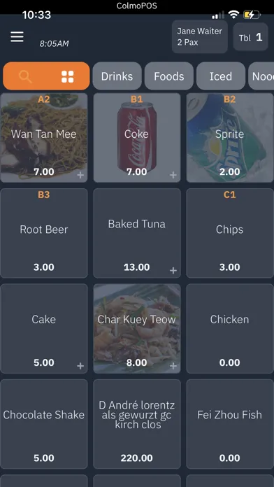 Colmo POS - Blue Edition Screenshots