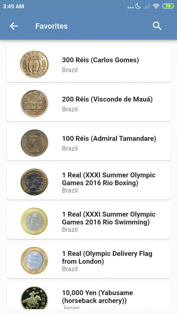 World Coins Collecting应用截图