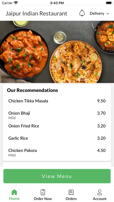 Jaipur Indian Restaurant Colne Screenshots
