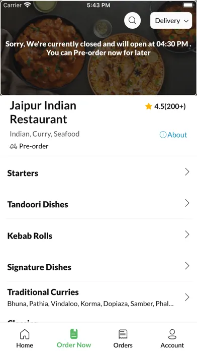 Jaipur Indian Restaurant Colne Screenshots