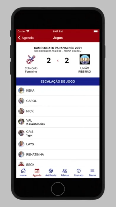 Colo Colo Futebol Clube スクリーンショット