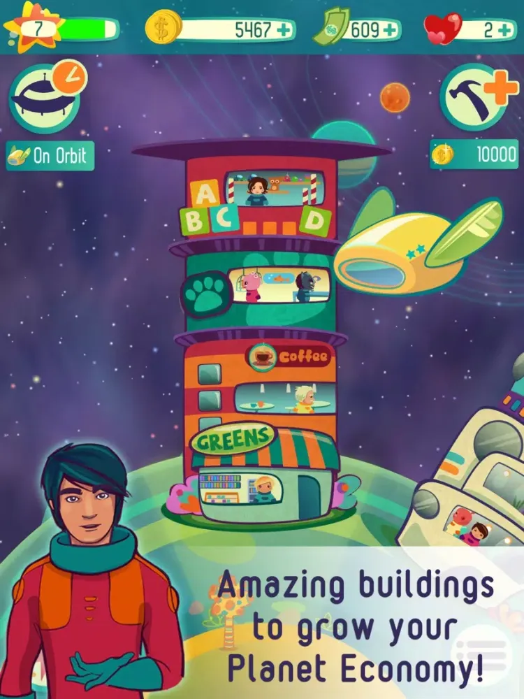 Ảnh chụp màn hình của Pocket Planet: Origins iPad 