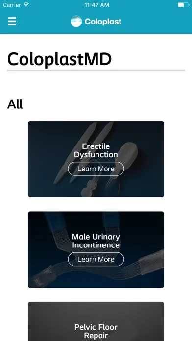 Screenshot di ColoplastMD