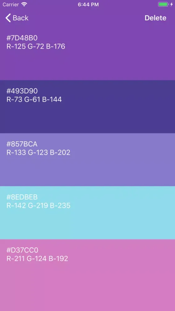 Color Sprite應用截圖
