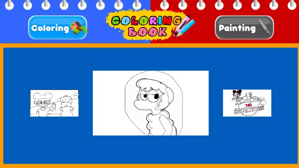 Capturas de pantalla de The Amanda Girl Coloring