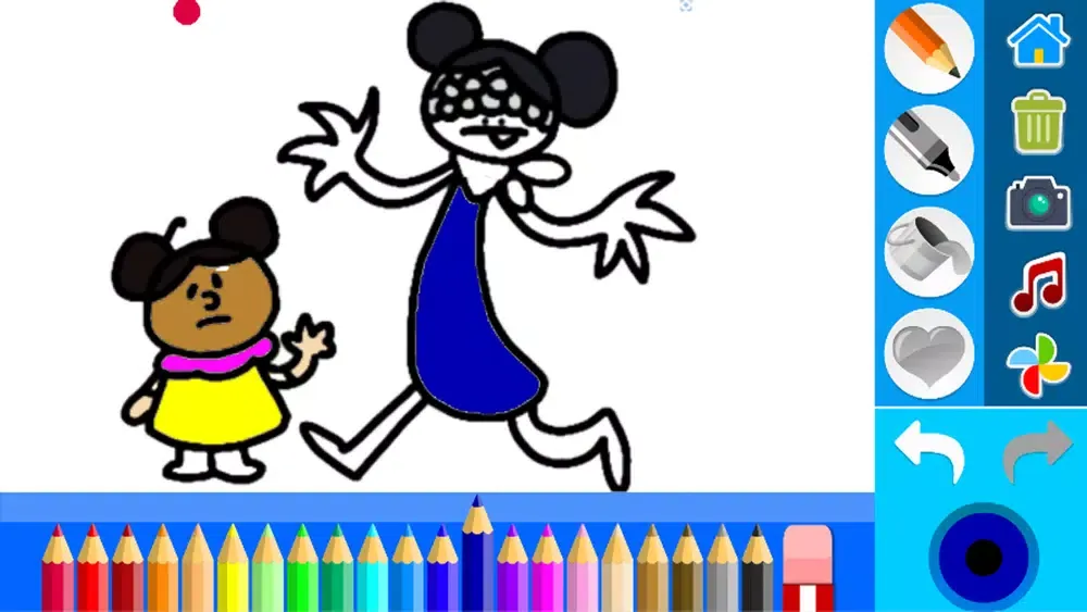Capturas de pantalla de The Amanda Girl Coloring
