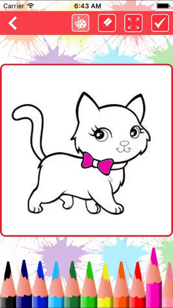 Tangkapan skrin Animal Coloring Book : Coloring Book
