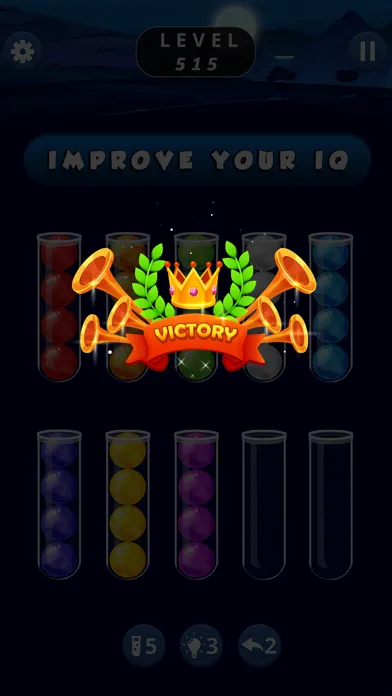 Color Puzzle Sort - Ball Game স্ক্রিনশট