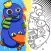 Rainbow Friends Coloring