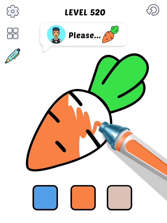 Capturas de tela do Color Book ASMR Painting Games iPad 