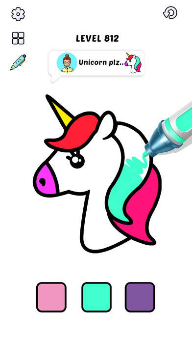 Capturas de tela do Color Book ASMR Painting Games