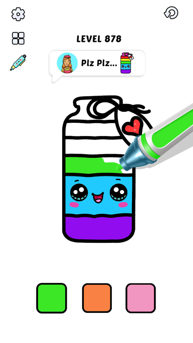 Capturas de tela do Color Book ASMR Painting Games