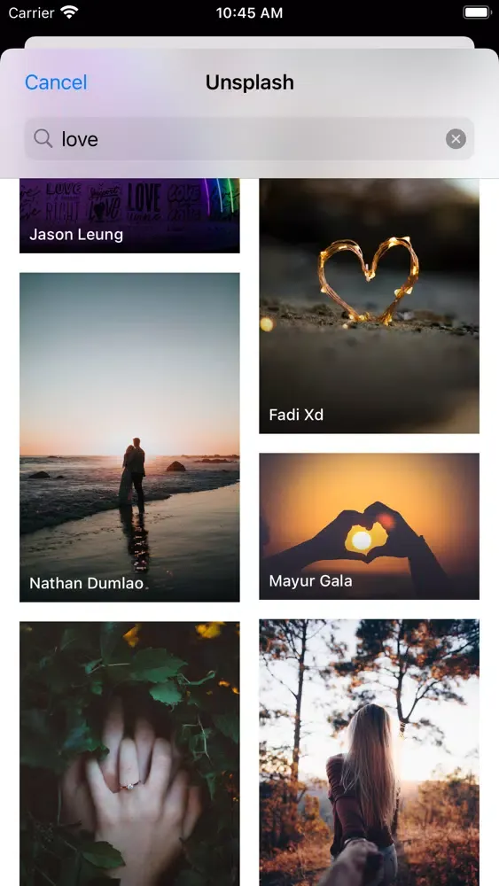 ภาพหน้าจอของ Color Photo Calendar Widget