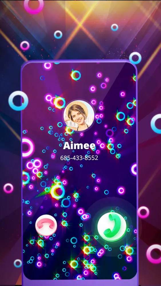 Color Call Screen Screenshots